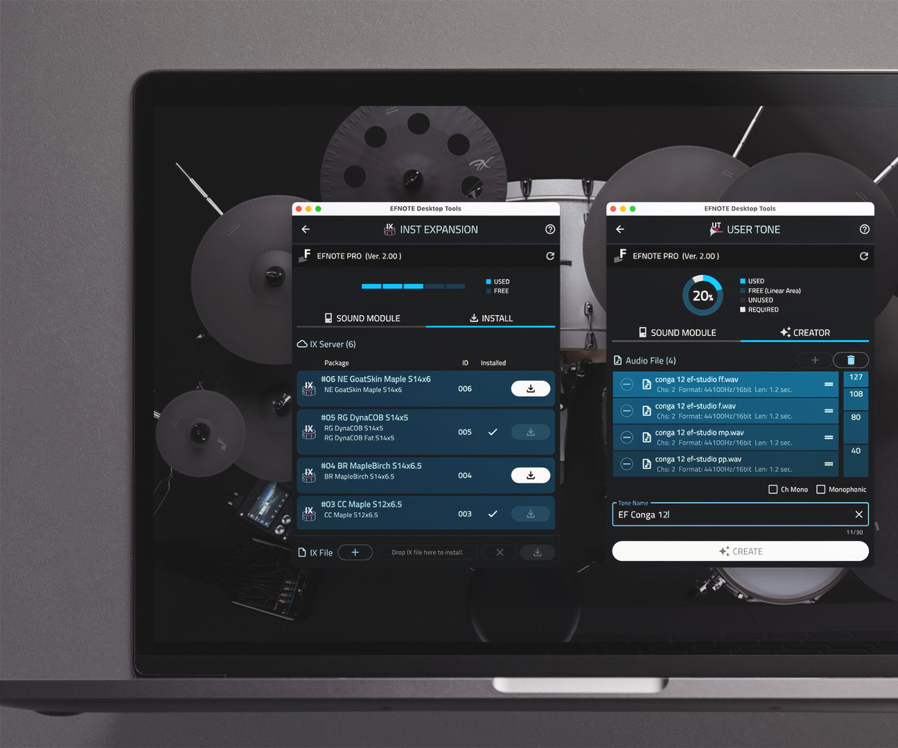 Electronic Drums EFNOTE PRO