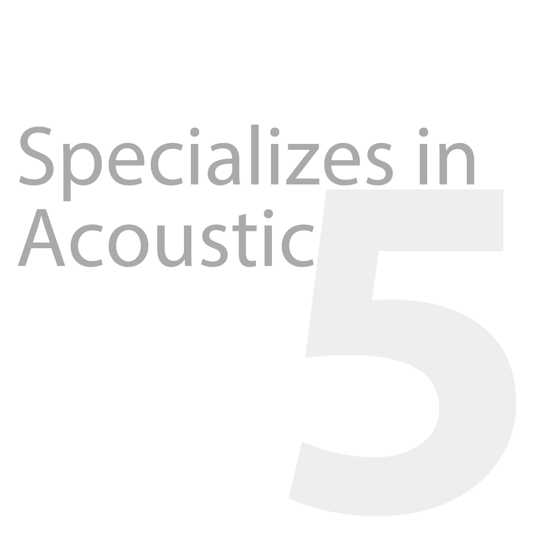 Specializes in Acoustic