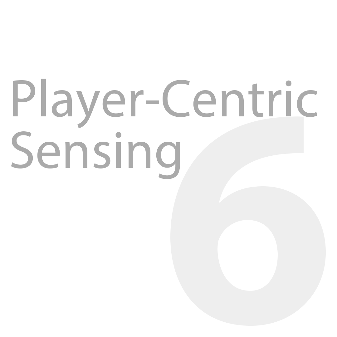 Player-Centric Sensing